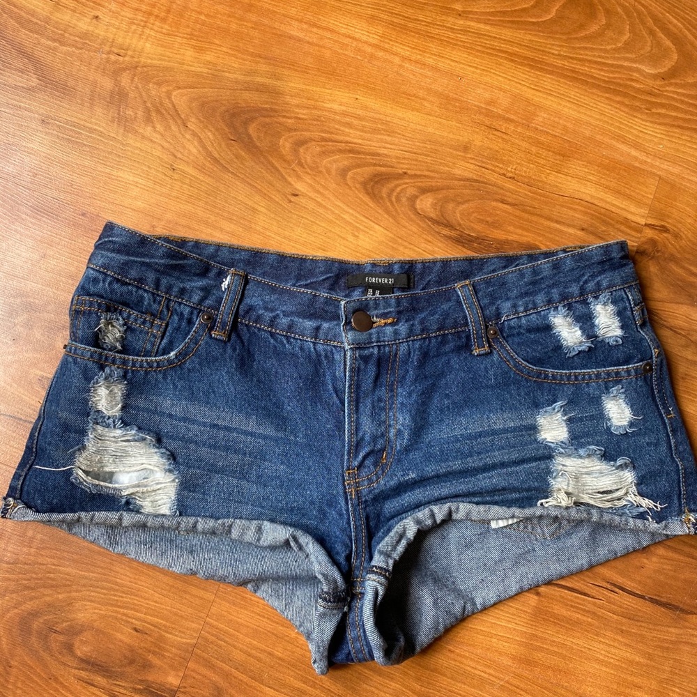 Jean short shorts